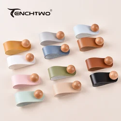 2024 New Modern Furniture Handles Kitchen Cabinets Knobs Wardrobes Dresser Drawers Door Pulls Wooden Handle Hardware Accessories