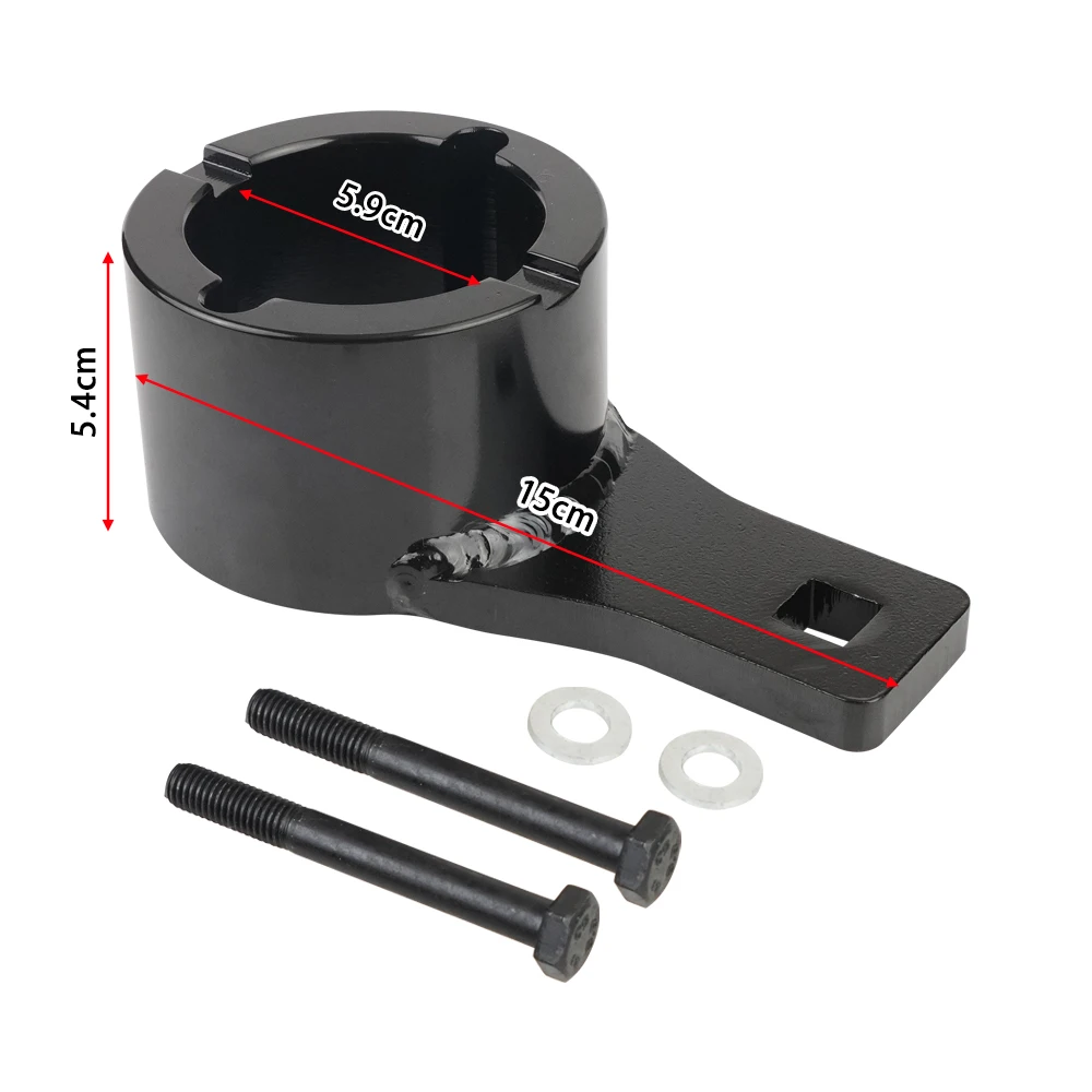 Support de maintien de poulie d'amortisseur de vilebrequin, outil harmonique avec boulons de manivelle en fer noir de haute qualité pour Toyota Lexus