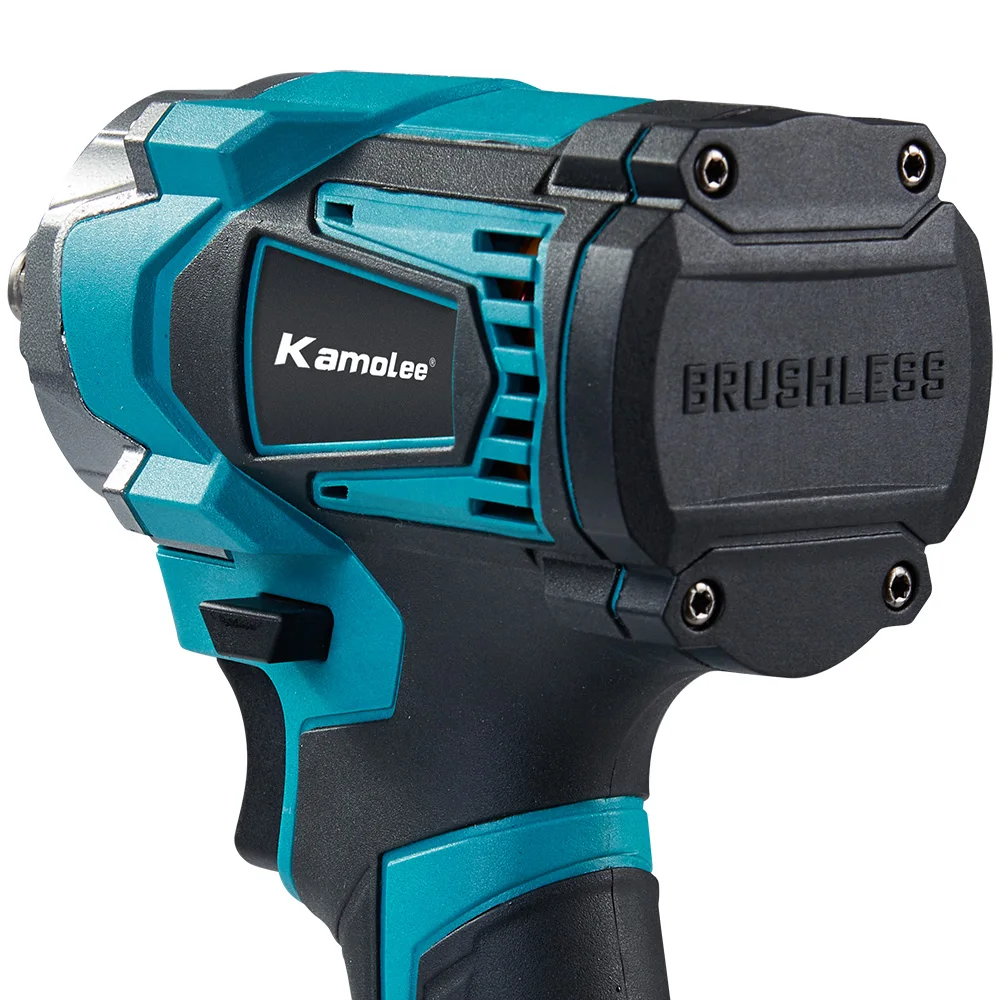 Imagem -05 - Kamolee-chave Elétrica sem Fio sem Escova sem Fio Bateria e Carregador Compatível com Bateria Makita 18v 1200 N.m