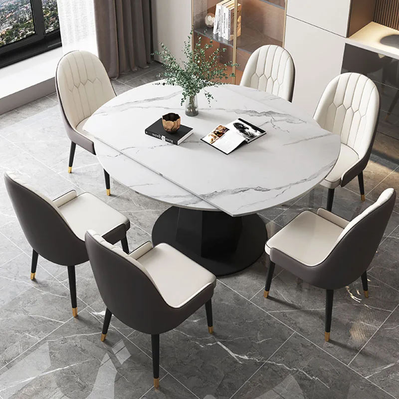 

Роскошный обеденный стол для кухни, гостиной, ужина, кабинета, кофейной консоли, садовый обеденный стол, прихожая, Mesa De Comedor, мебель для дома