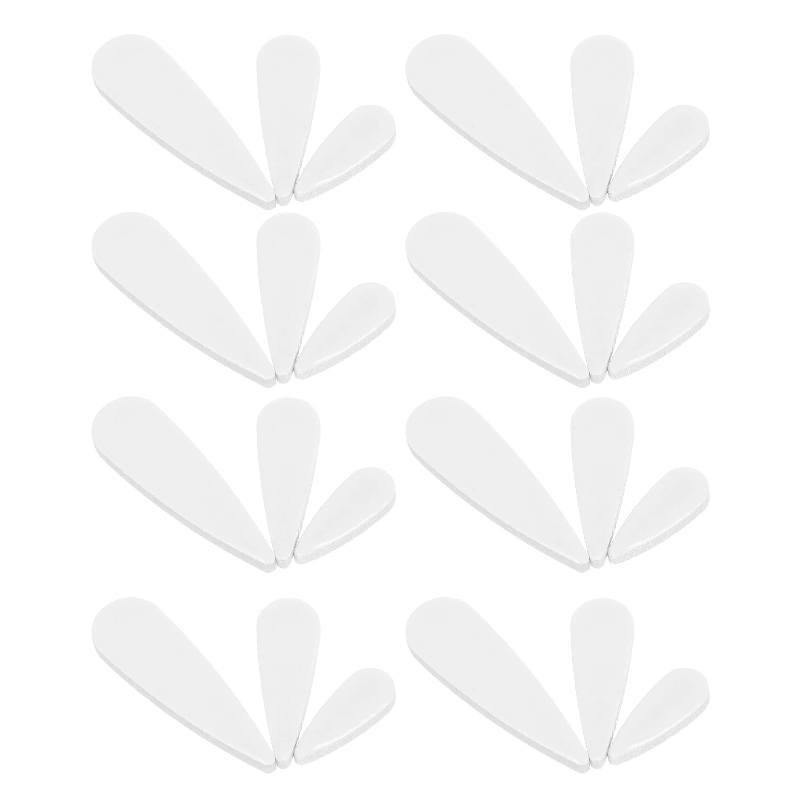 

Ceramic Decorative Sheets 100g Raindrop Petal Tiles Smooth Craftsmanship Home Decor Weather Resistant Projects Supply