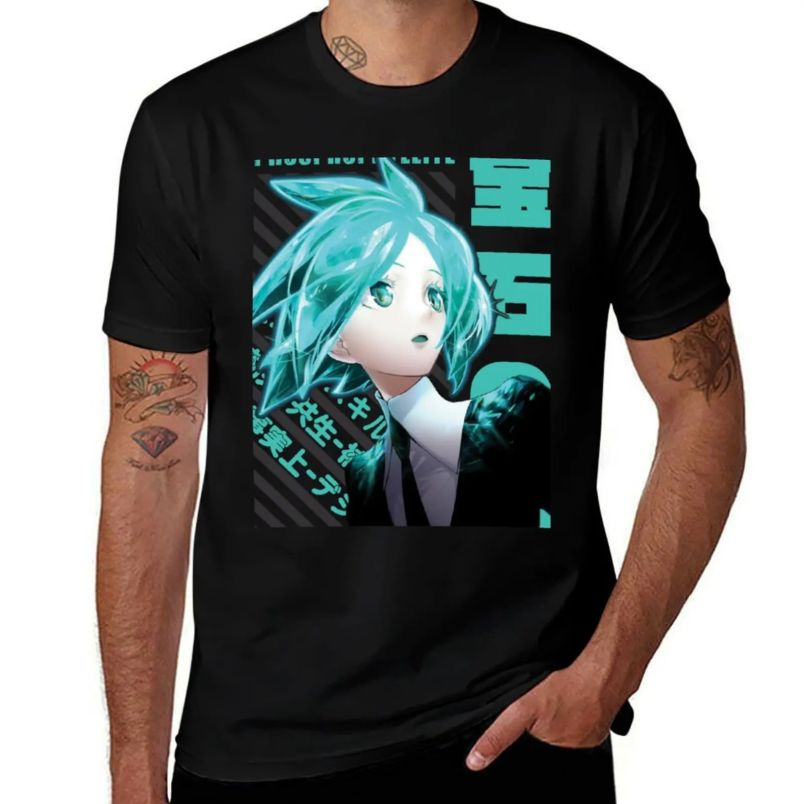 

Houseki no Kuni - Phosphophyllite T-Shirt quick-drying tees oversized graphic shirts Men's t shirts