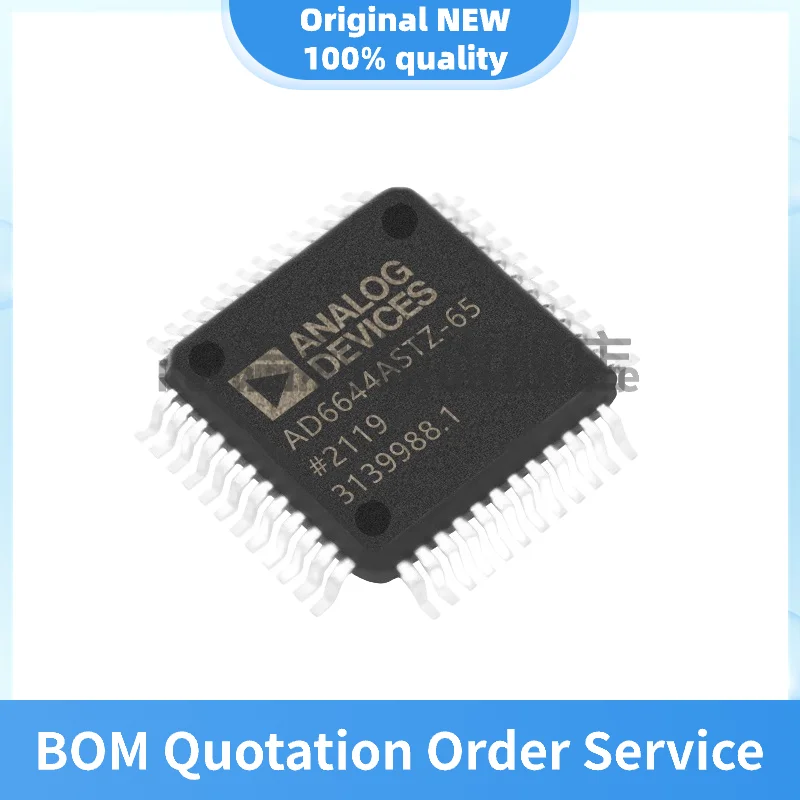 

AD6644ASTZ-65 QFP44 integrated circuit IC analog-to-digital converter original genuine