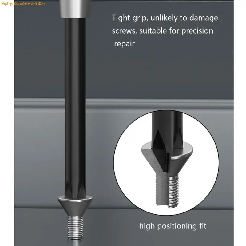 203F Steel Accuracy Screwdriver Watch Repair Tool for Expert Watch and Electronics Repair with Ergonomic Nonslip Handles