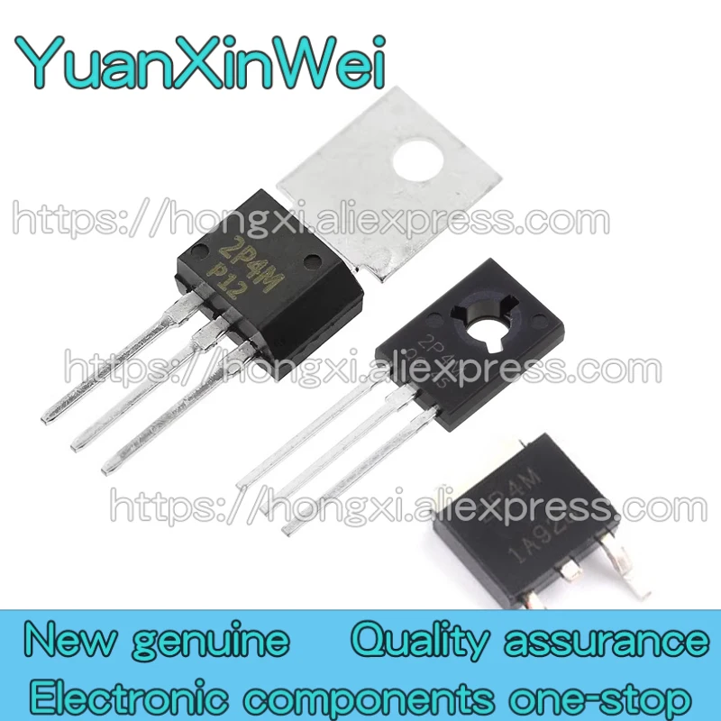 

10PCS 2P4M in-line TO-126 TO-202 patch TO-252 SOT-89 2A 500V unidirectional thyristor