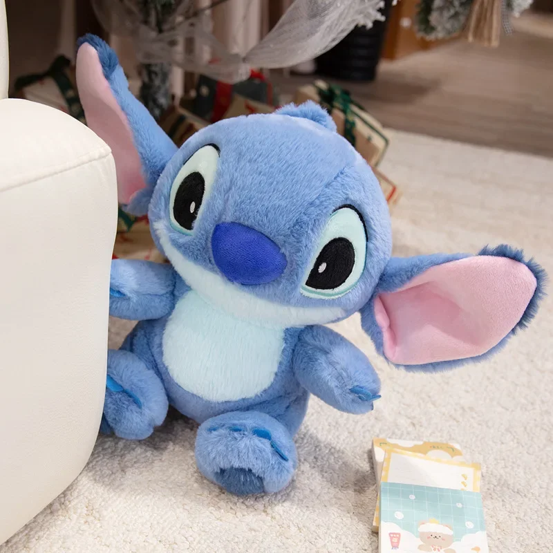 Jouet en peluche point géant Lilo & Stitch, poupée en peluche Alien bleue mignonne, peluche douce à câliner, cadeaux d'anniversaire, décoration de la maison