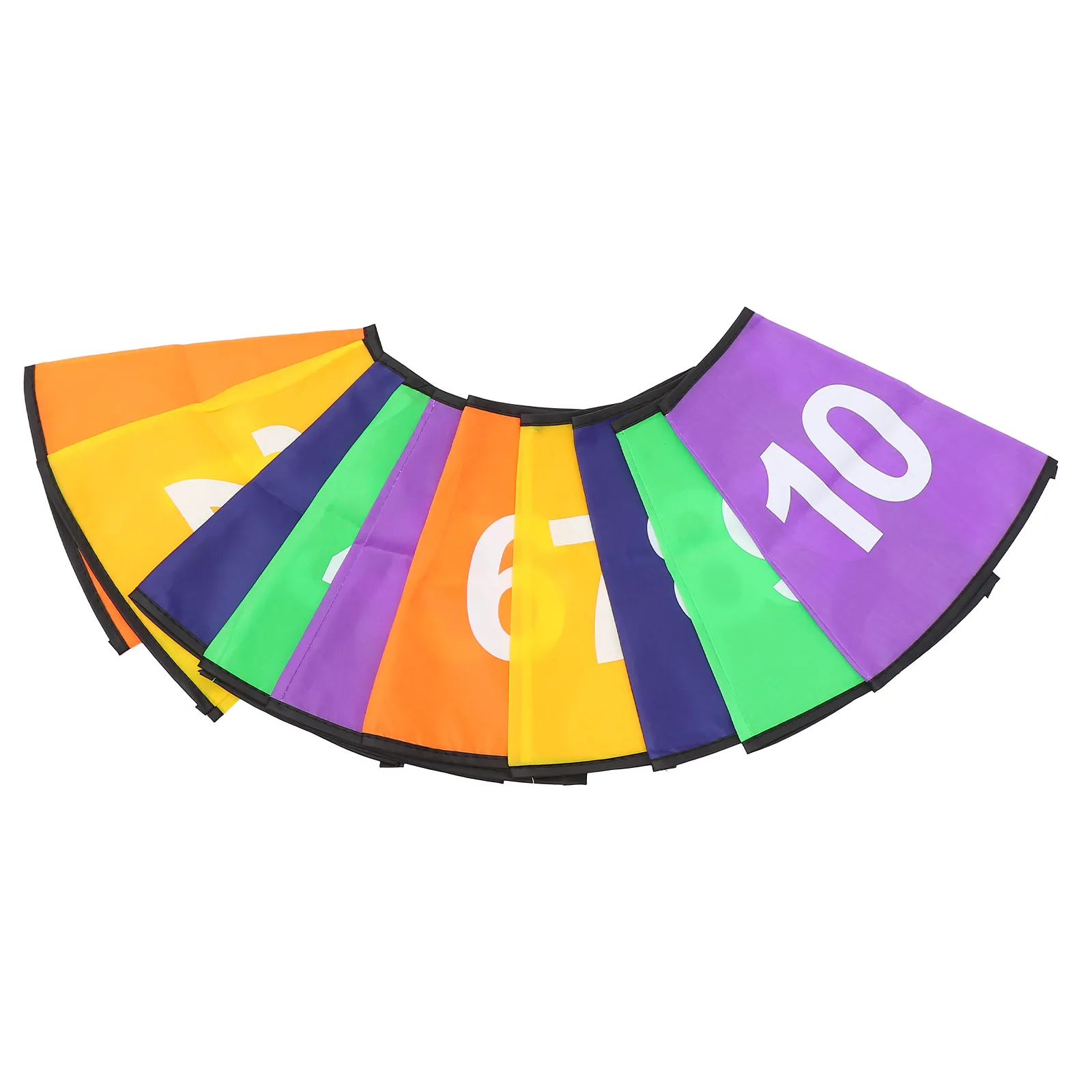 10Pcs Football Training Cones Sign Sleeve Protector Logo Bucket Cover Numbered Soccer Accessories Durable Outdoor Sports Gear