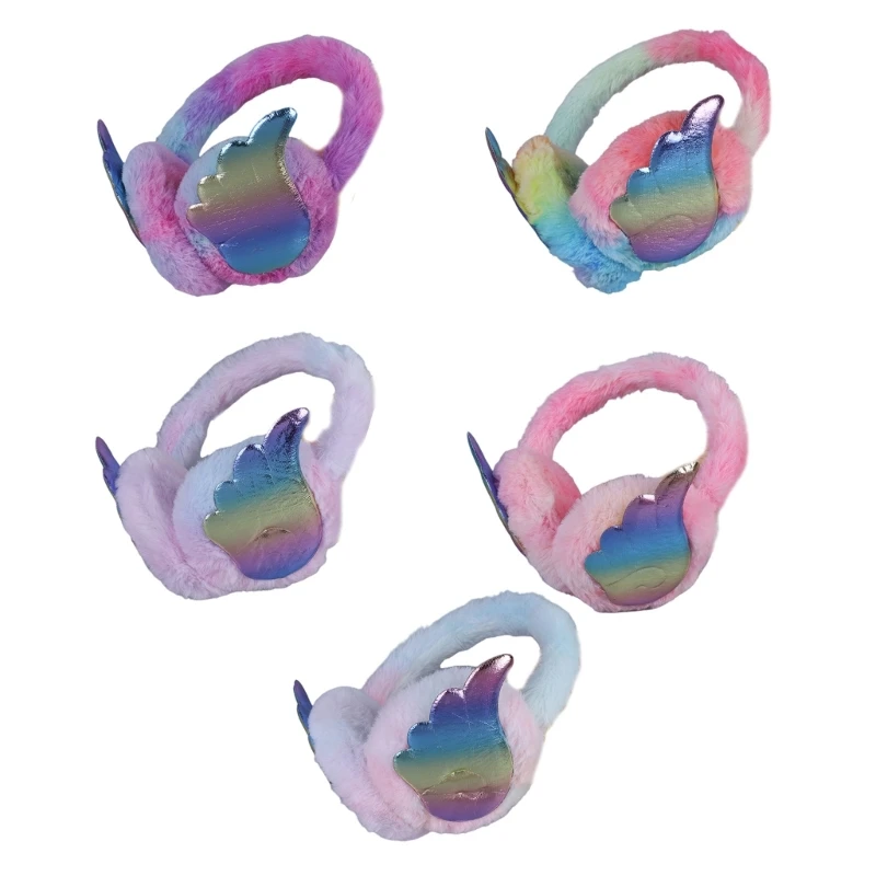 Plush EarMuffs Protect Your Ears from the Cold Weather Cycling Running Sports K3KF