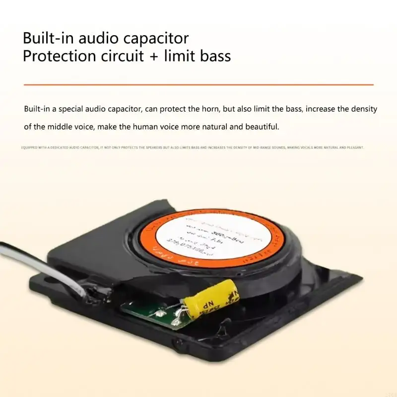 270B Xe Midrange Loa cho xe A Pilled với độ bền của ABS và Superiorly Sound Motion Horn