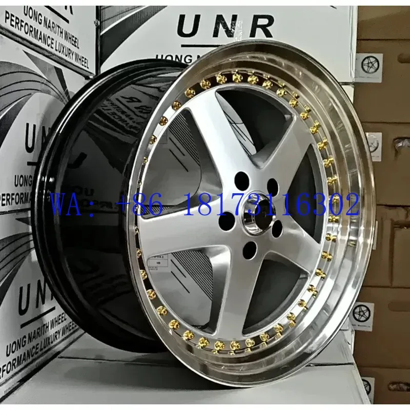 Hot Chrome 19-inch aluminum alloy low lying pneumatic large throwing edge modified wheel hub is suitable for crown Civic view 5