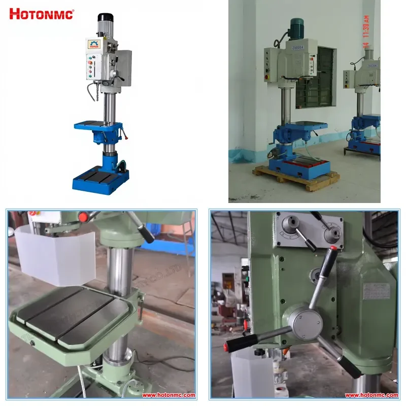 Hot Sale Z5035 Electric Manual Pillar Drilling Machine with Bearing Drill Press Models Z5030/Z5030A