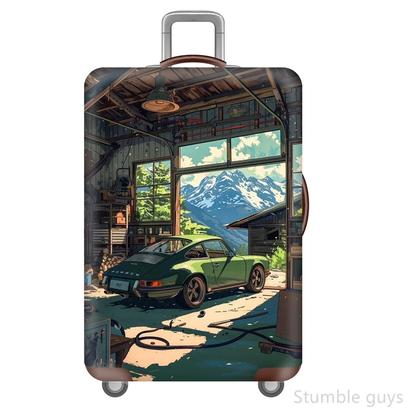 

Protective Elastic Suitcase Sleeve Dustproof Durable Anti-Scratch Luggage Cover Must-Have Travel Accessory Airline Travel