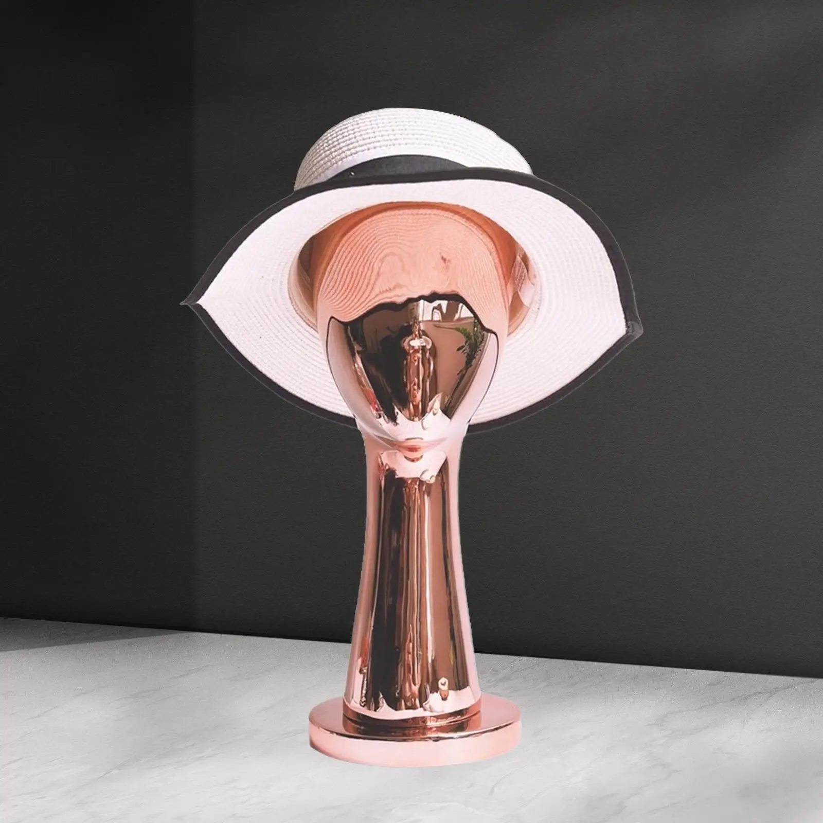 Mannequin Head Women Model Sturdy Wig Styling Head Hat Cap Display Holder