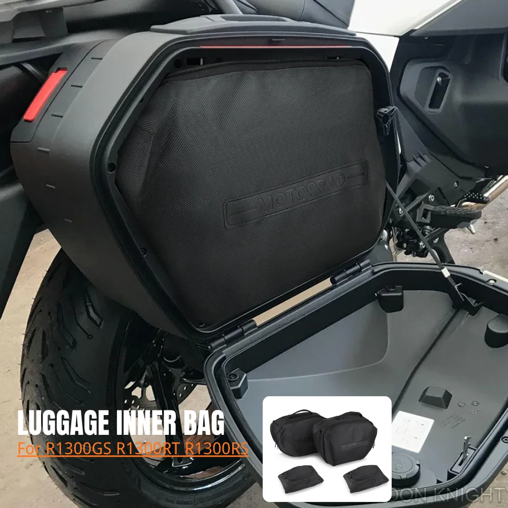 

Для мотоциклов BMW R1300GS, GS1300, R1300RT, R1300RS: Внутренние сумки большой вместимости (25-32 л) для боковых кофров/багажных боксов