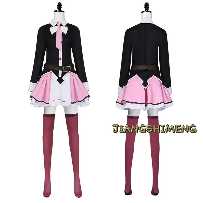 

qa156YunYun Cosplay Anime Konosuba Wig Party Suit Carnival Role Play Outfit Halloween Costume