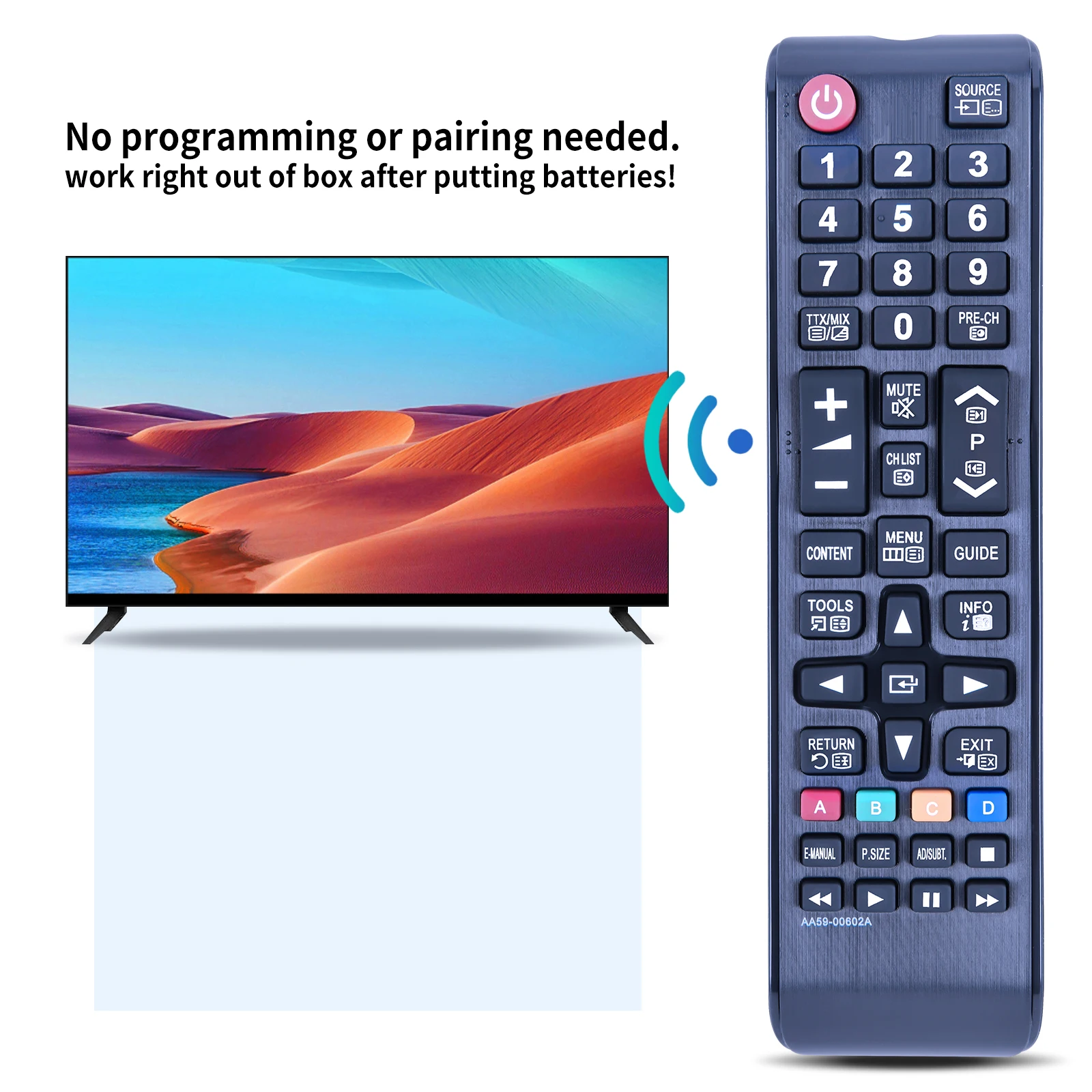 AA59-00602A TV Remote Control For Samsung LCD LED Smart TV AA59-00666A AA59-00741A AA59-00496A AA59 Universal Controller