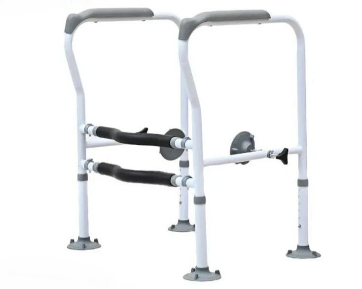 Elderly Toilet Safety Rail Bathroom Support Handle Non Slip Folding Grab Bar for Seniors Disabled Pregnant Women Wall Mounted