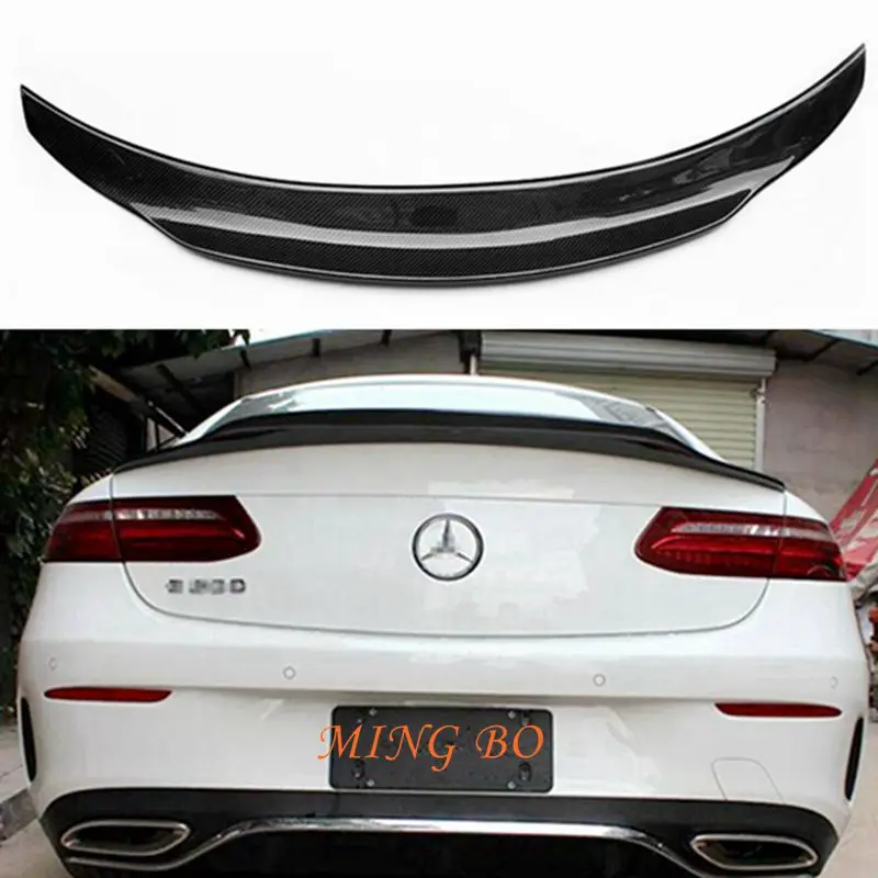 

FOR Mercedes-Benz E-Class W238 C238 2Door Coupe PSM Style Carbon Fiber Rear Spoiler Trunk Wing 2016-2023 FRP Forged carbon