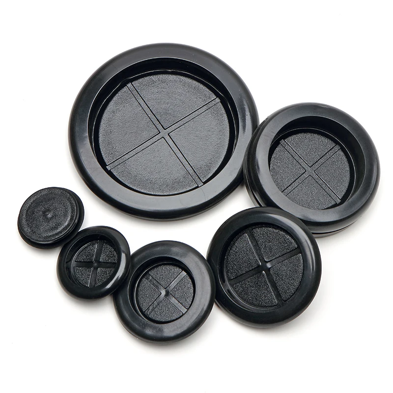 Ordinary Rubber One-sided Protective Threading Gasket Snap in Seal O-ring Protective Ring Sealing Cap Hole Plug Buckle Type
