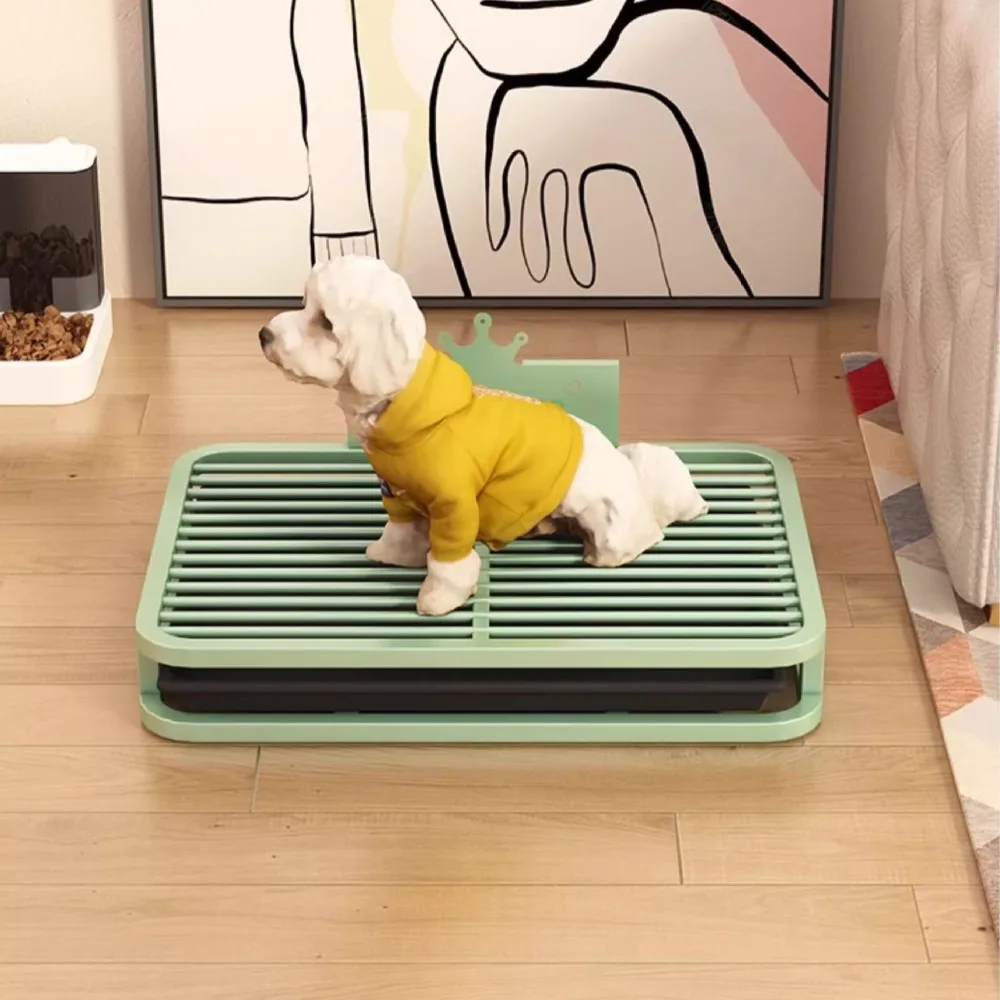 new Steel Frame Dog Toilets Drawer Design Easy To Clean Heighten Dog Toilet Urinal Solid and Stable Pets Dogs Accessories