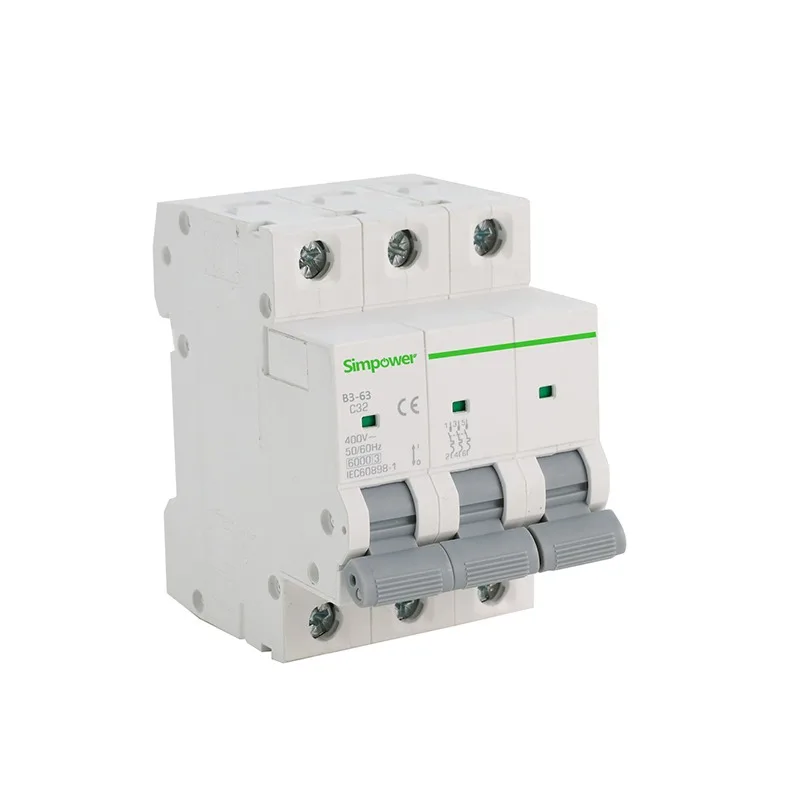 Pratico interruttore automatico elettrico miniaturizzato MCB di vendita calda 32A