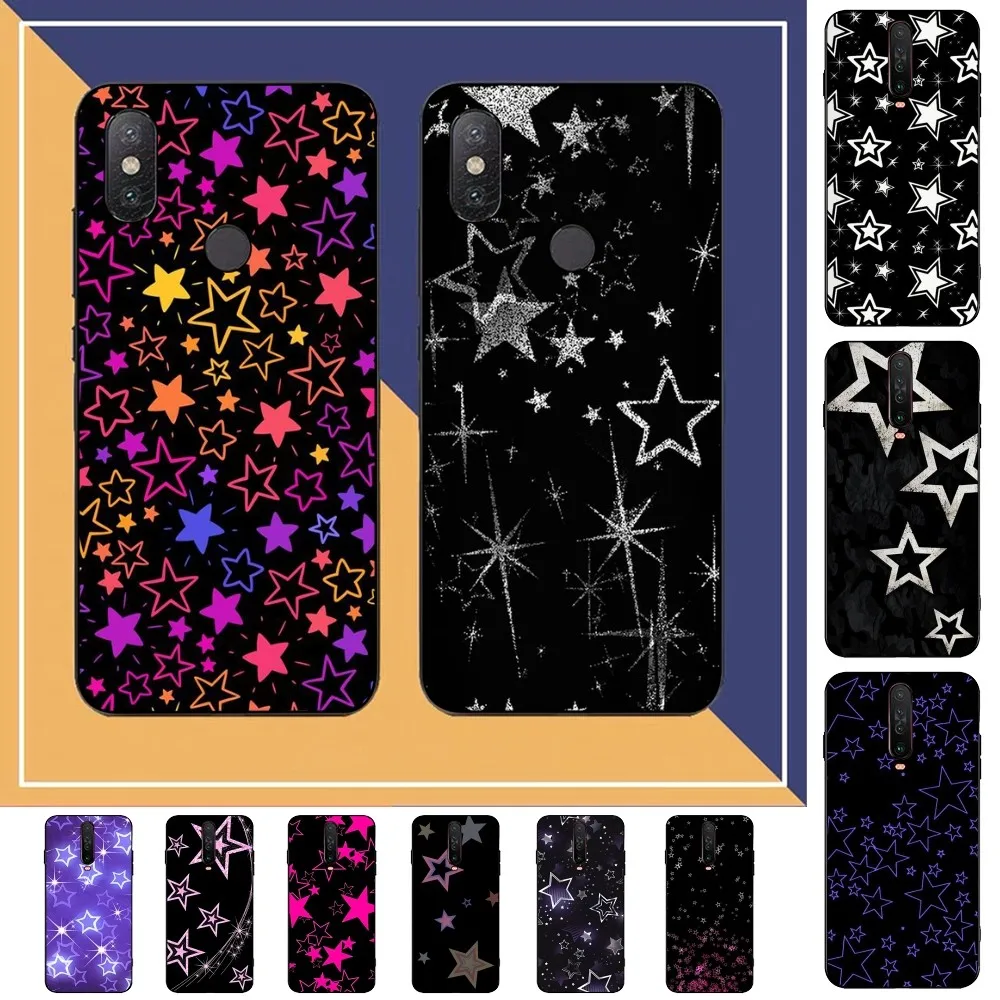 Star shine Phone Case For Redmi Note 4 X 5 A 6 7 8 T 9 9S 10 11 11S 11Epro Poco M3 pro