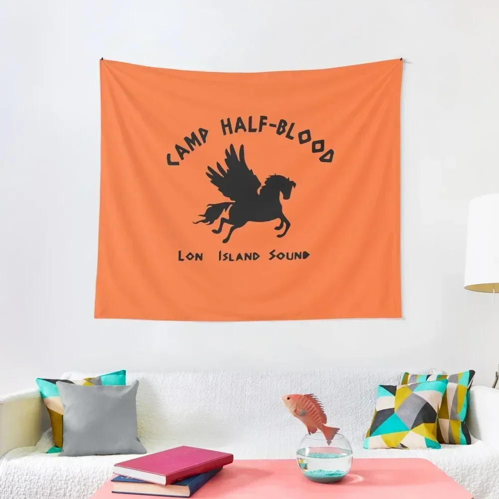 

Camp Half Blood: Full camp logo Tapestry Funny Bedroom Decoration Decoration Bedroom Tapestry