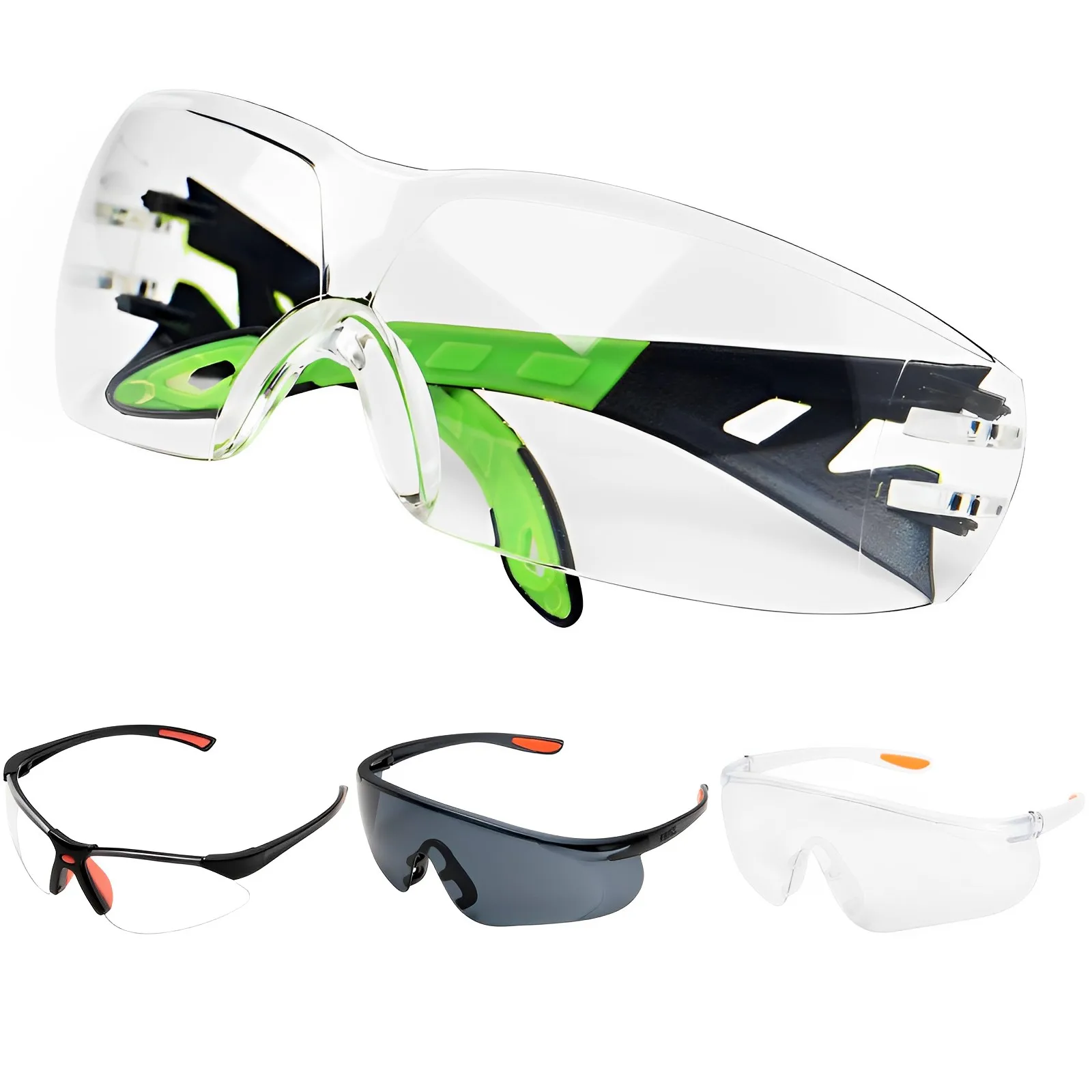 Work Safety Anti-splash Goggles Industrial Eye Protection Cycling Windproof Dustproof Sandproof Blinds Laboratory Goggle Unisex