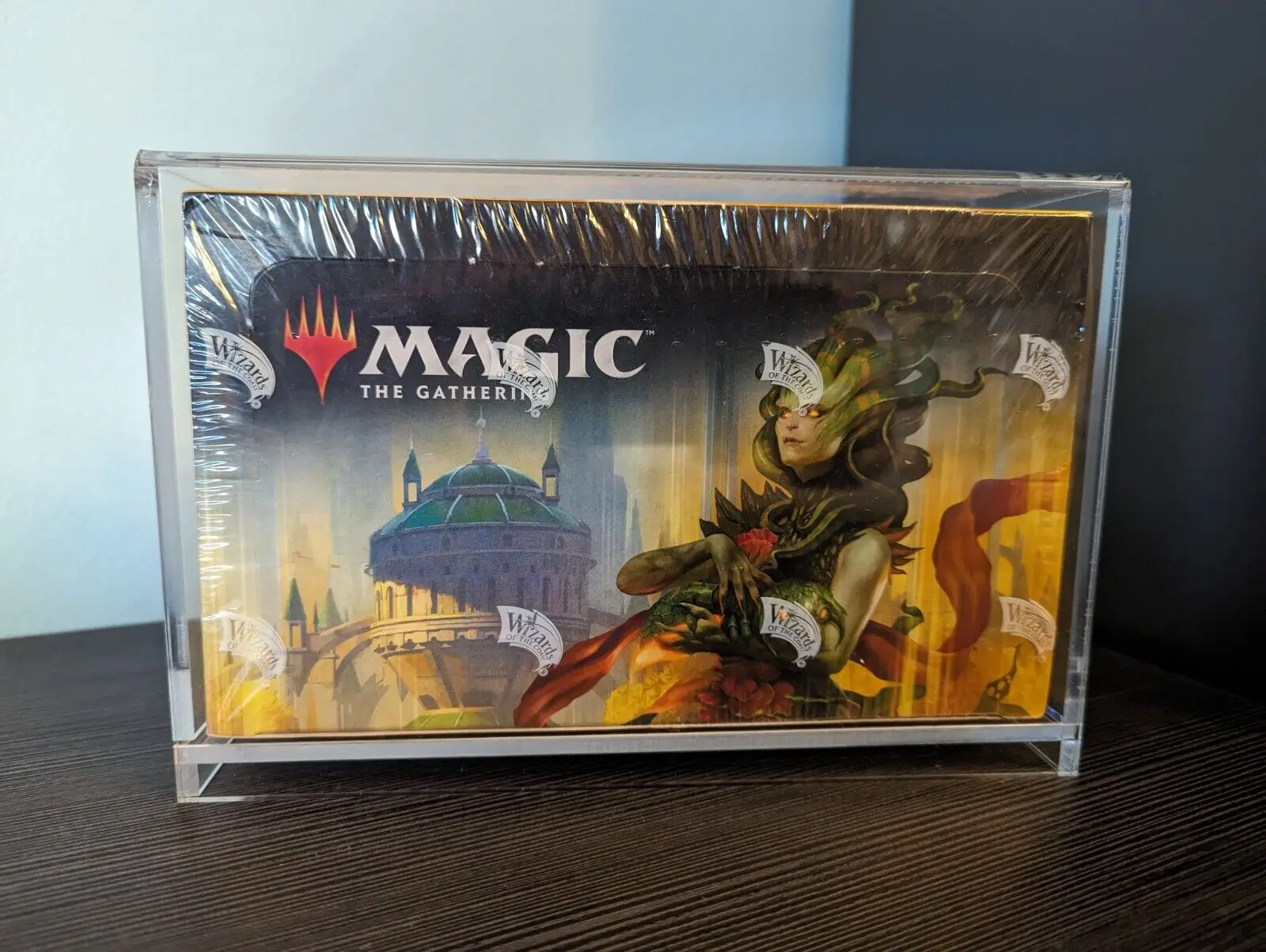 Dustproof Acrylic Booster Box Storage Display Case Protector for Magic The Gathering Collectibles Transparent Perspex Game Box