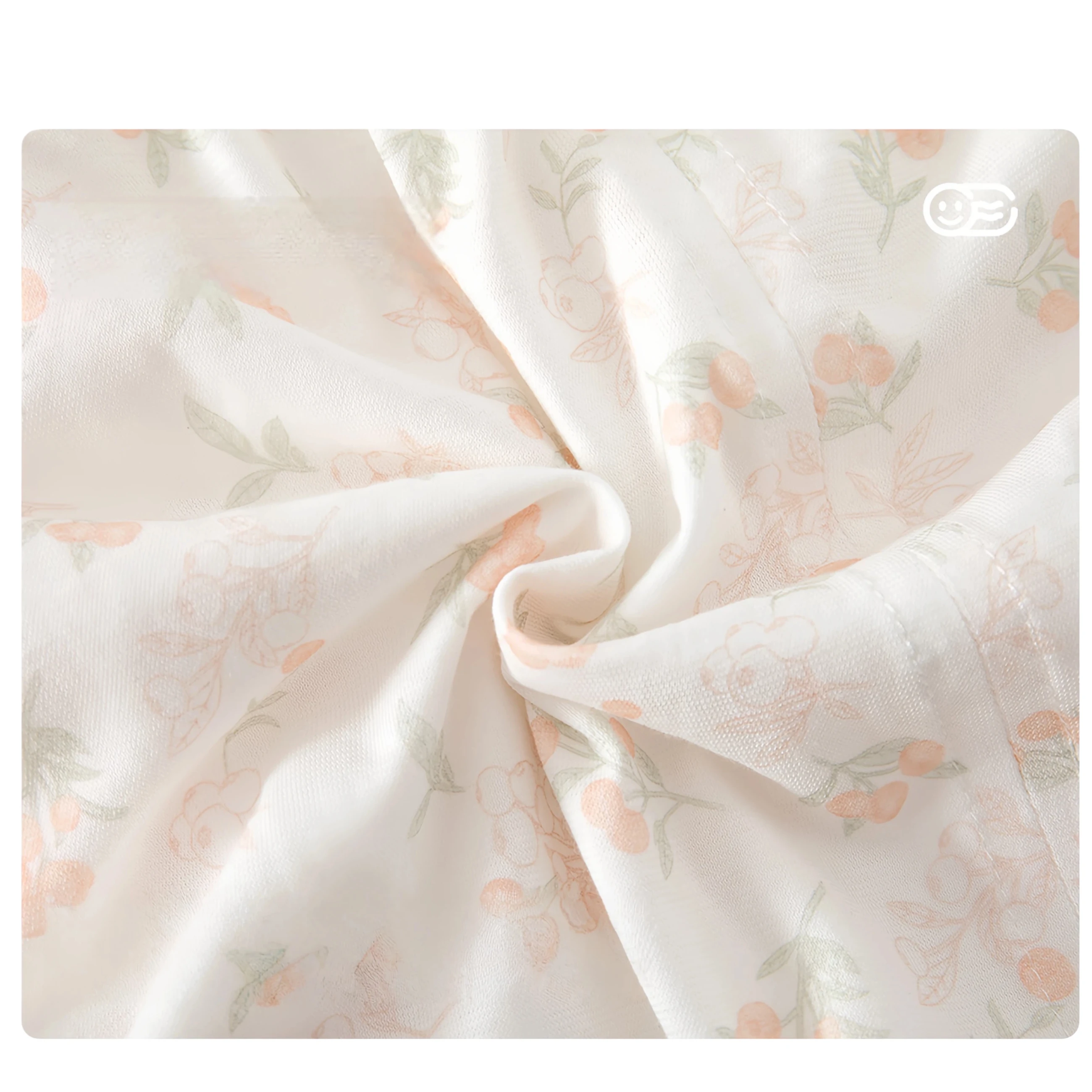 Newborn Baby Mosquito-Proof Pants 0-2 Years Old Summer Thin Big Bottom Pants Type a Pure Cotton Breathable Floral Jogger Pants
