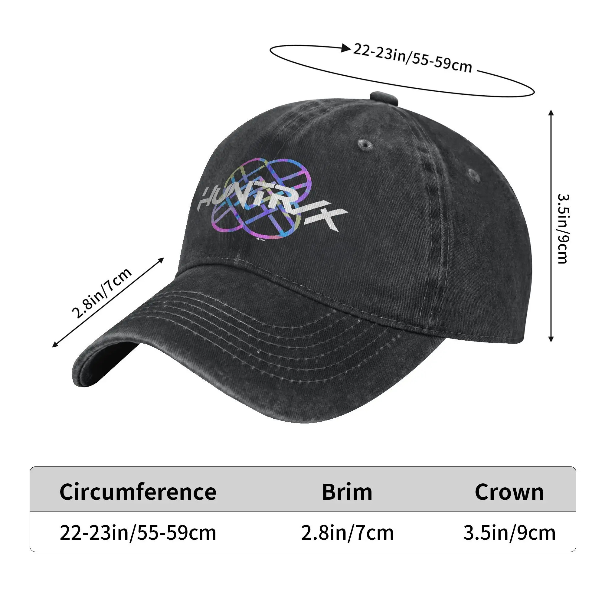 Huntrix Band Logo Casual Baseball Cap For Unisex Men Spring  Hiking Fishing Hip Hop Hats Streetwear Wholesale Snapback Cap