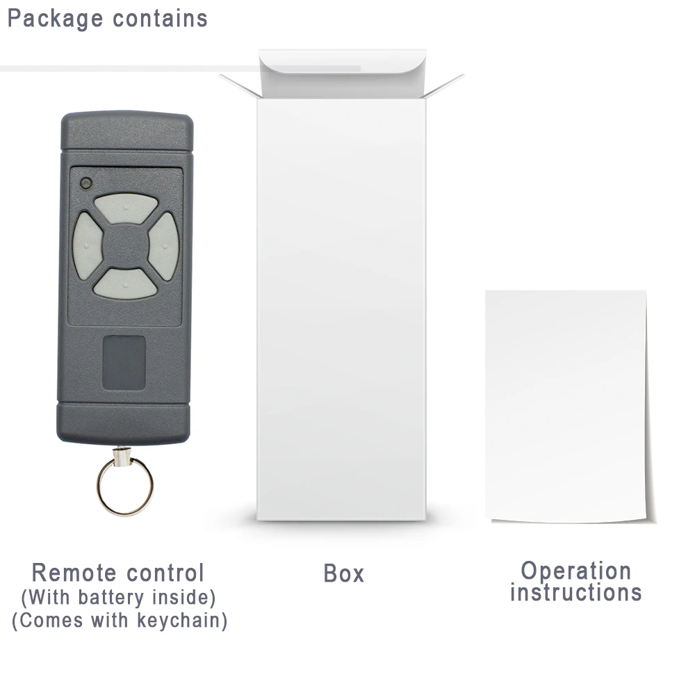 

HORMANN Garage Door Remote Control Hormann HSM4 HSM2 HS2 HS4 HSE2 HSE4 40.685mhz Gate Hand-Hold Transmitter 40MHz Low Frequency