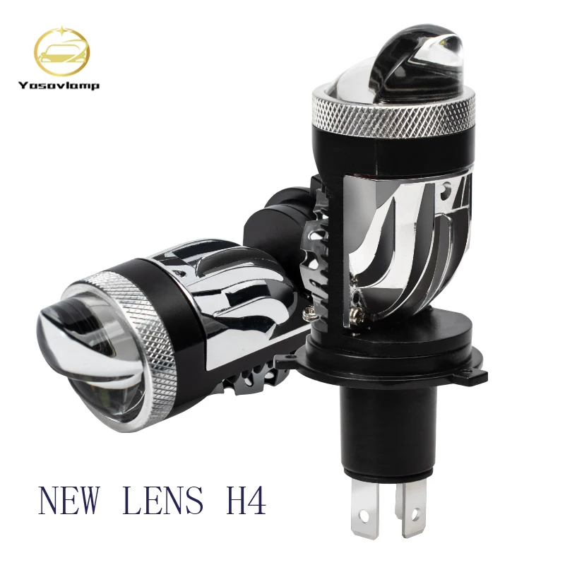 

Yosovlamp Мини-объектив проектора Светодиодная фара Новая модель P9 Y9 T9 H4 Привет ближний свет 50 Вт 110 Вт Супер яркость для мотоциклов
