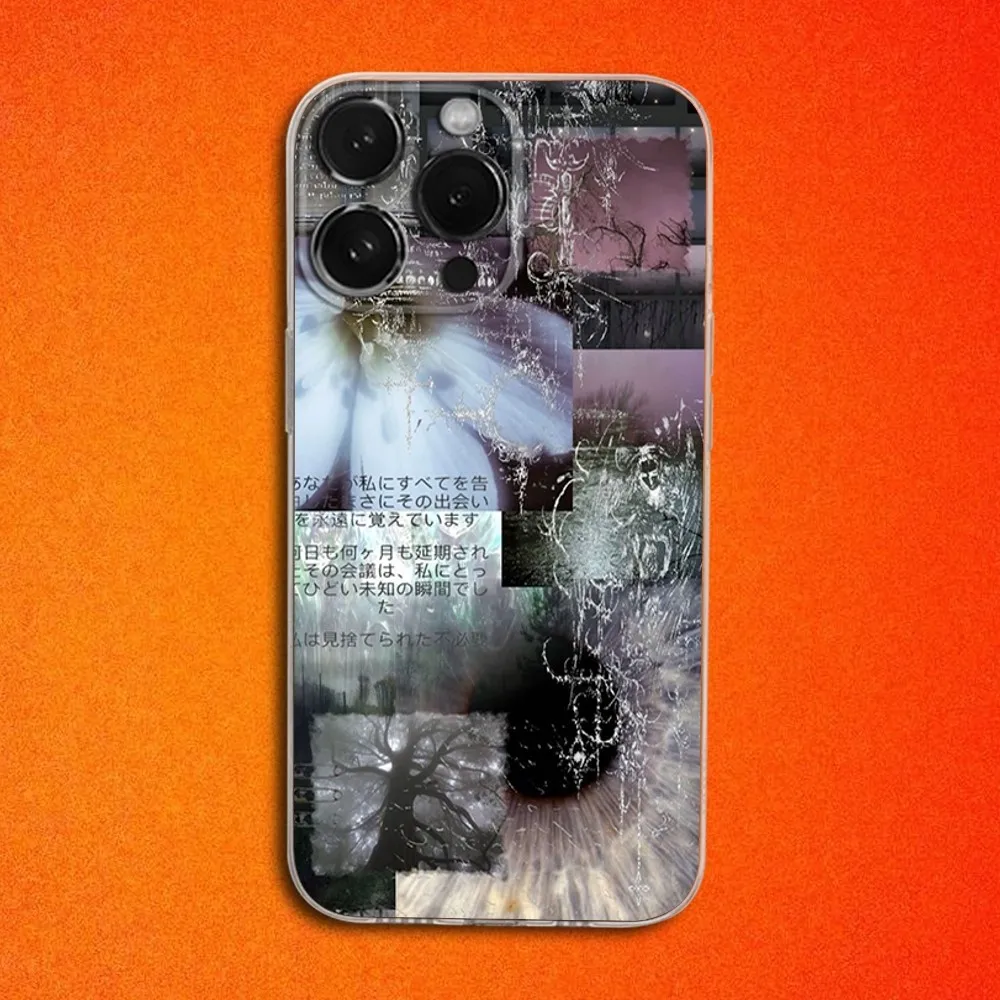 حافظة هاتف Cybersygilm Gothic Cyber Sigil Cross لهاتف iPhone 16,15,14,13,12,11 Plus, Pro,Max,XR,XS,Plus,E,Mini غطاء شفاف