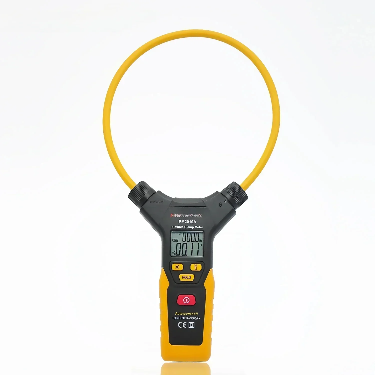 PM2019A Digital Flexible Clamp Meter Handheld Flexible Current Clamp For 3000A AC Current Multimeter 3000A 6000 Counts