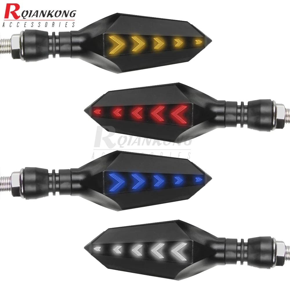 Indicatori di direzione a LED per moto direzione indicatori di direzione impermeabili luce per RC125 RC8 990 SuperDuke YAMAHA YZF R1 R6 r3 R25 R15V3