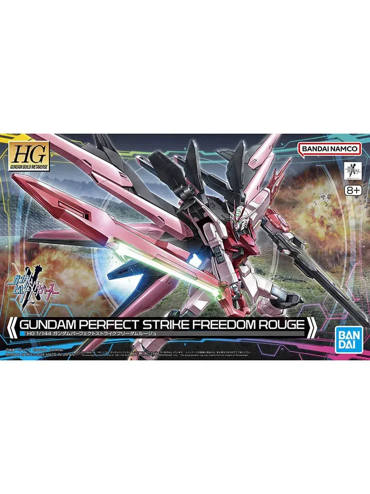 بانداي الأصلي HGCE 1/144 جاندام بناء ميتافيرس سترايك روج MBF-02 الجمعية/تجميع أنيمي عمل الشكل
