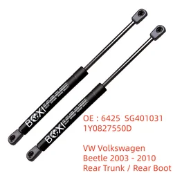 2PCS Trunk Lift Supports Struts Shocks Dampers 6425 SG401031 1Y0827550D for VW Volkswagen Beetle 2003 - 2010 Gas Springs
