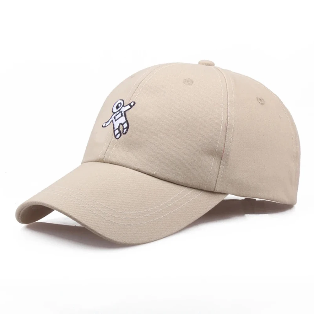 Gorra de béisbol con bordado de astronauta para hombre y mujer, gorro de béisbol Unisex, de buena calidad Snapback, 4 colores disponibles, venta al