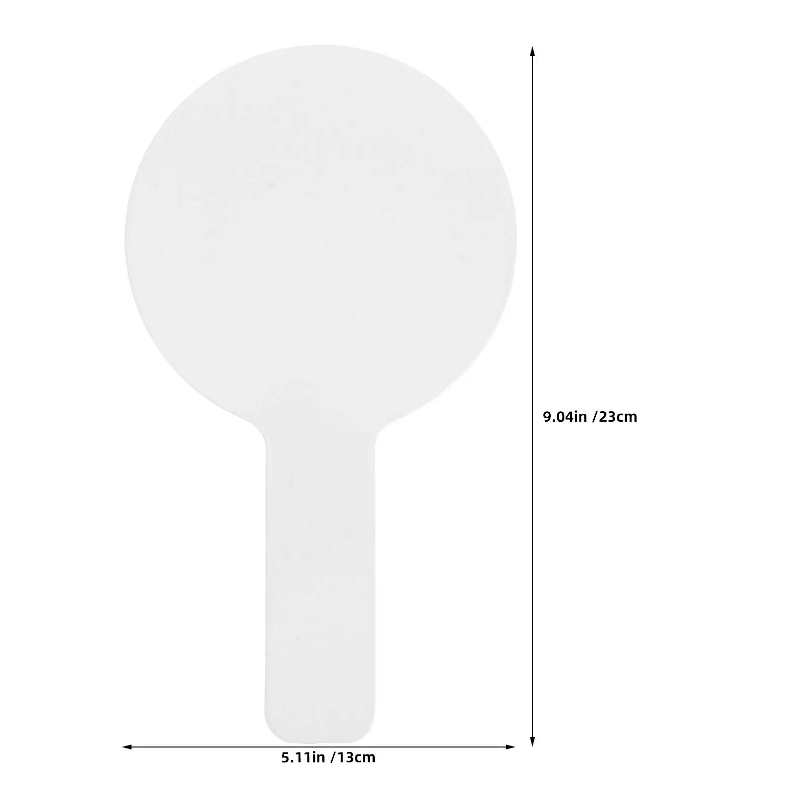 30 Pcs Dry Erase Memo Board Desktop Voting Classroom Paddle Auction Bidding Whiteboard