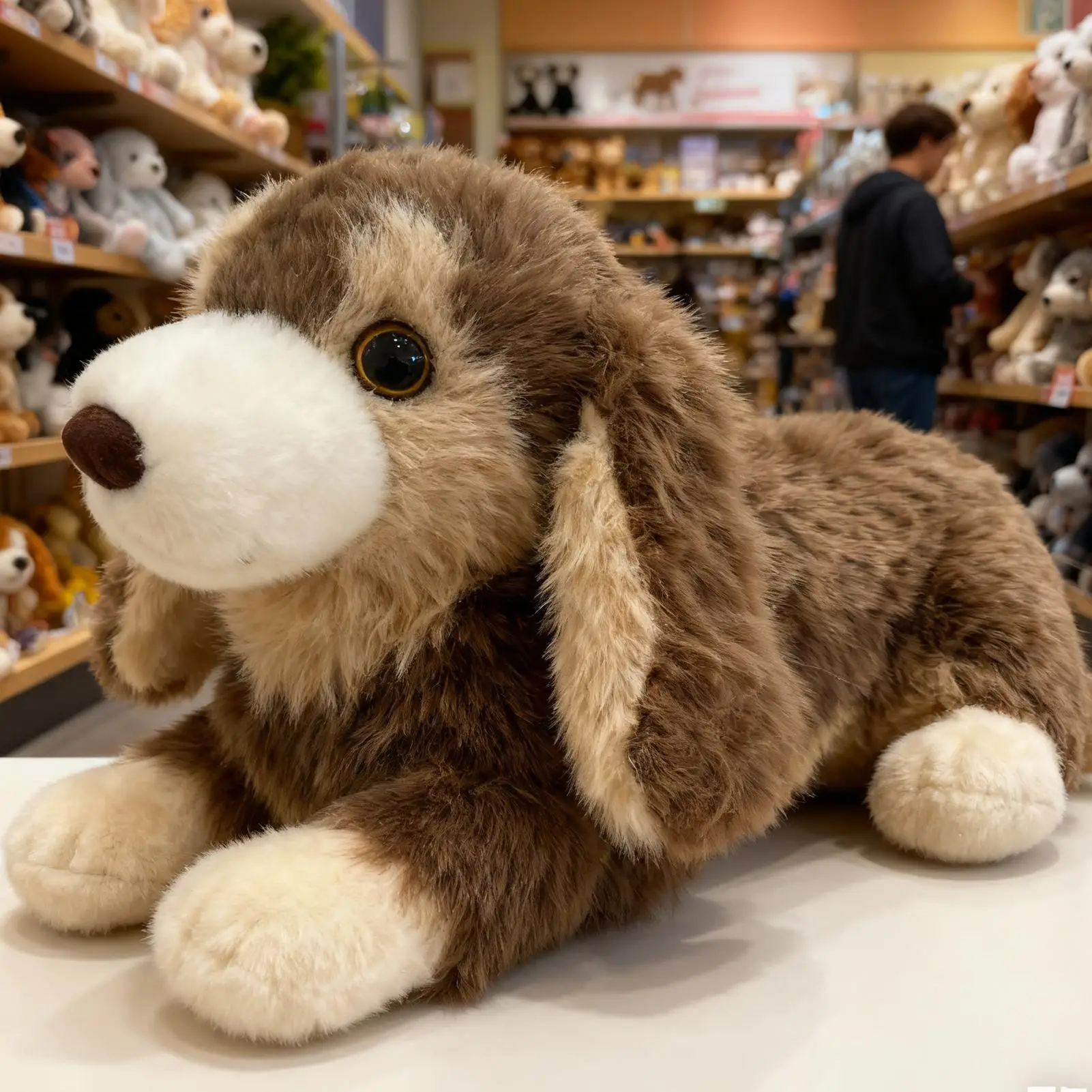 Plush Bag Dog Shape Wallet Plush Shoulder Bag Toy Realistic for Kids Boys Girls School Travel Women Coin Halloween Plush toy bag