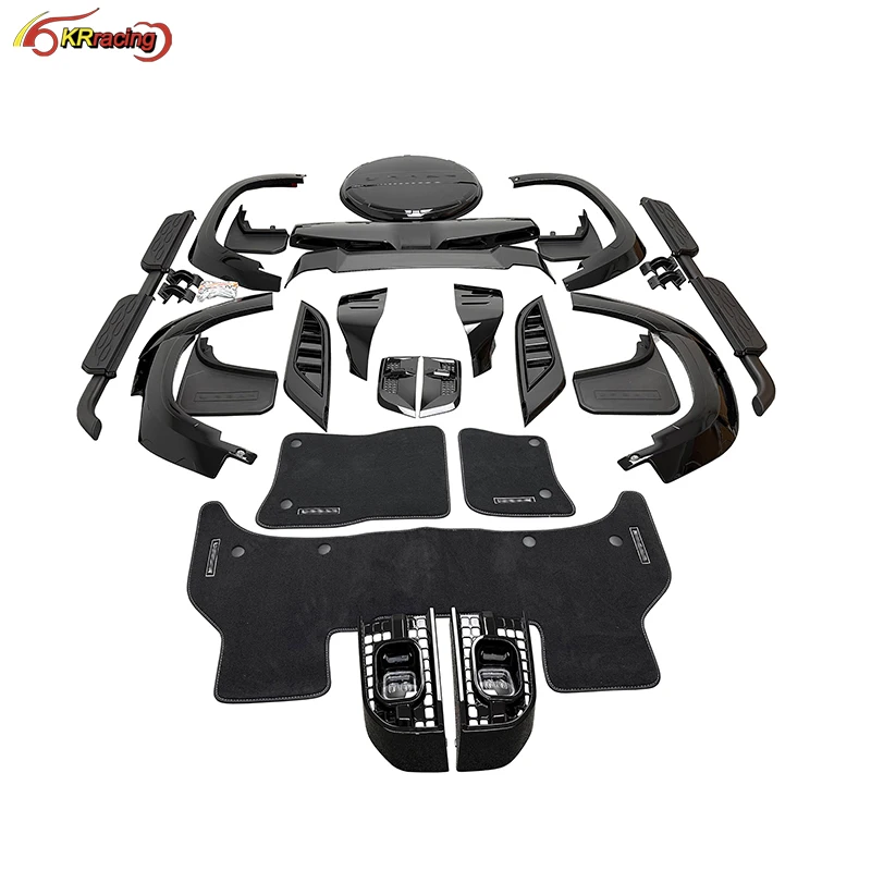 

Factory Price U Series Glossy Black ABS Body Kit With U Fog lamp For Land Rover Defender Kit 2020-2024