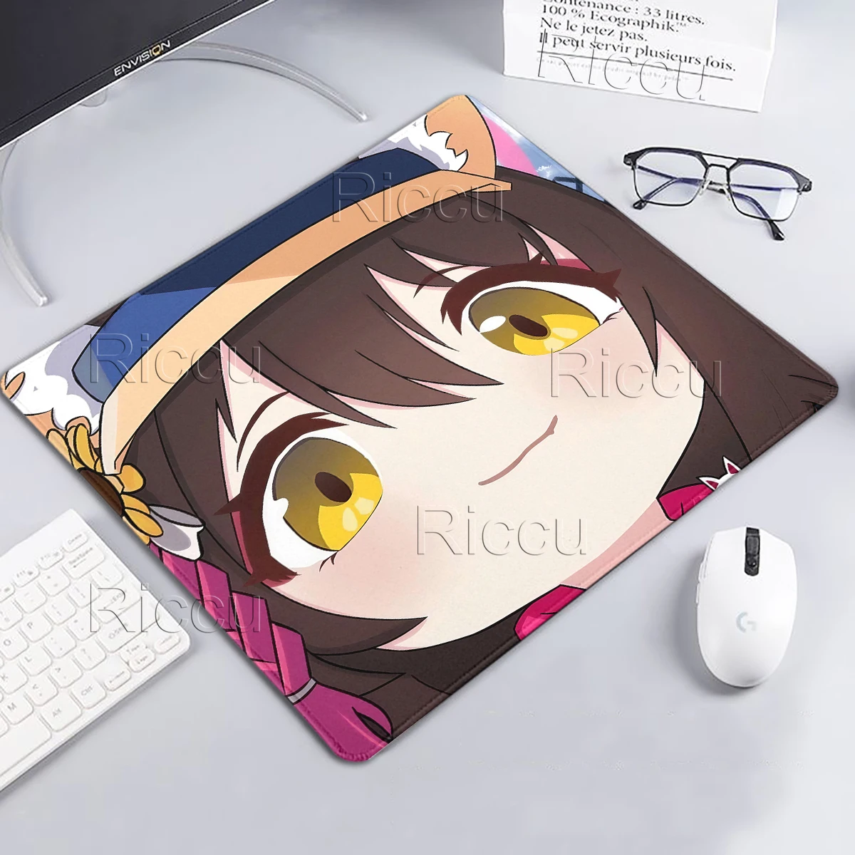 Small Size Mouse Pad Anime Blue Archive Kawaii Character Cartoon Girl Deskmat Gamer Accessories Desk Gaming Laptop Rubber Carpet
