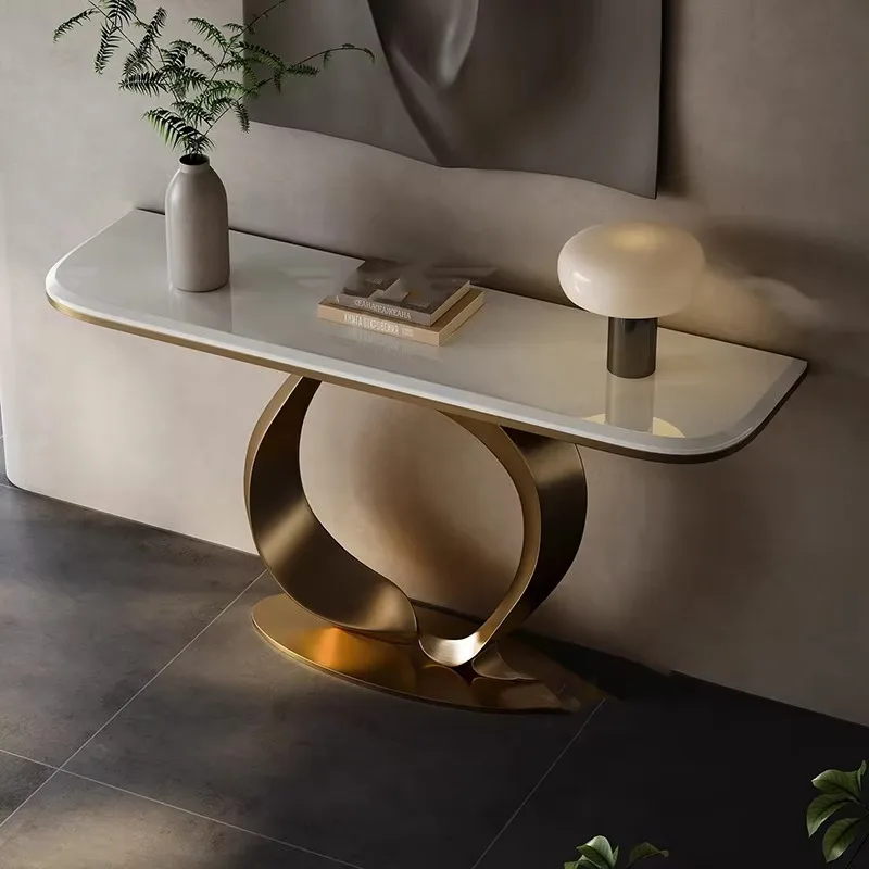 

Removable Corner Living Room Table Metal Modern Round Vintage Table Porch Office Tisch Wohnzimer Entrance Hall Furniture