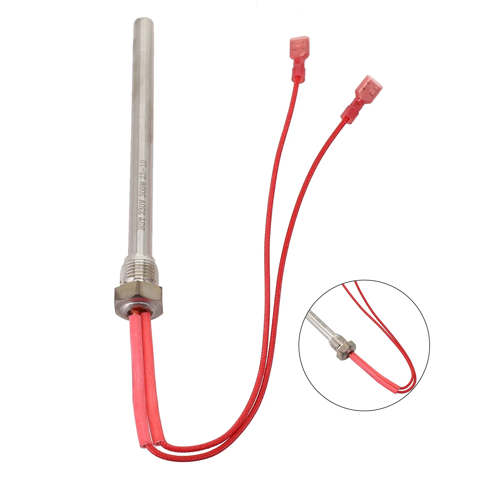 Ignitor Kit สําหรับเม็ด Grills เปลี่ยน Hot Rod สําหรับ Nemaxx P6 P9 P12 10*150 มม.230 V 300W การสร้างความร้อนที่เหมาะสมที่สุด