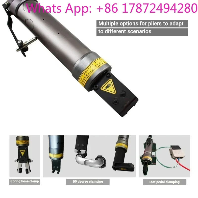 Clamp tool Pneumatic clamp pliers TM3000 throat clamp installation