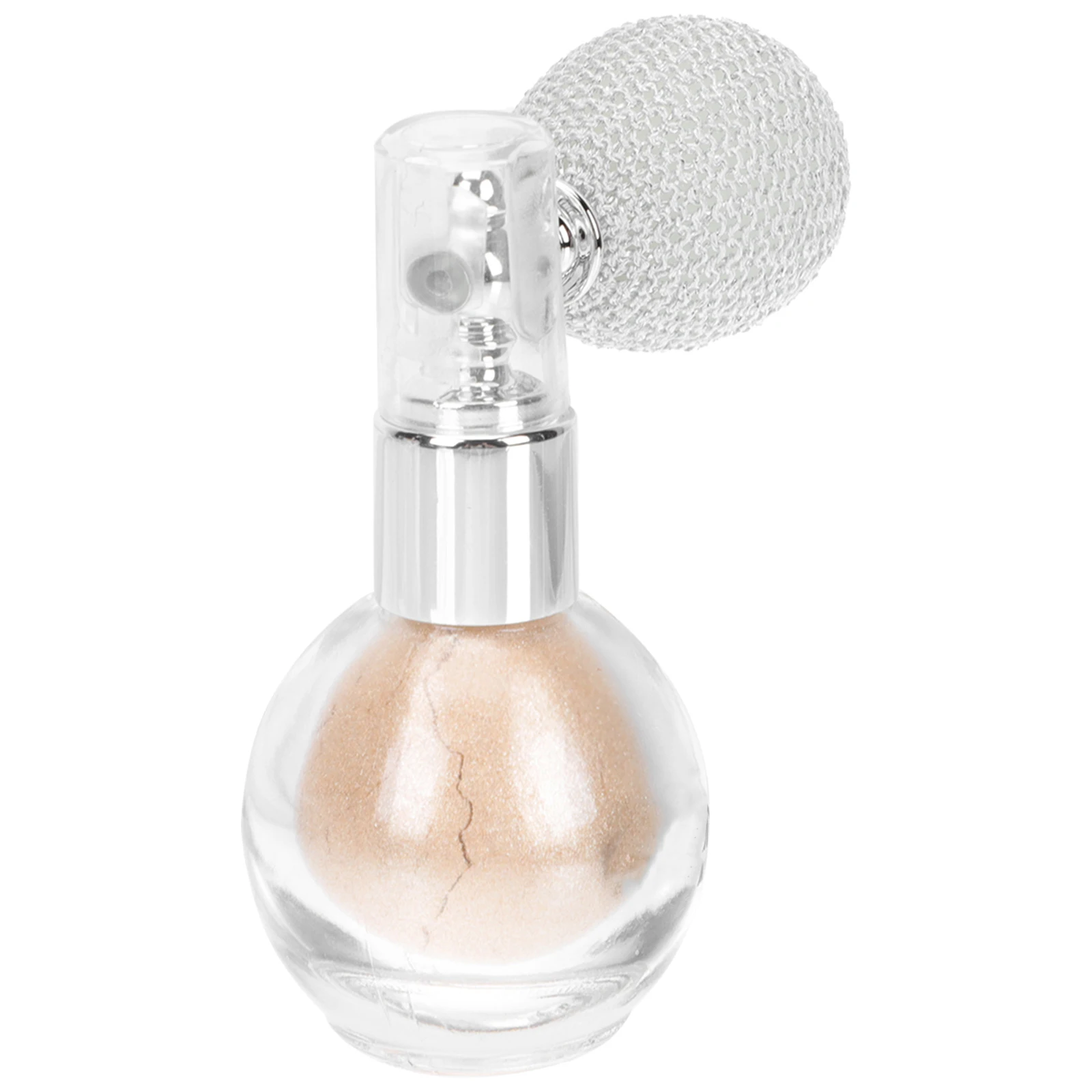 

s Multi Use Glass Bottle Plastic Sprayer for Women Men Dusting Highlight Powder Bottle Glittering Powder Sprayer Home