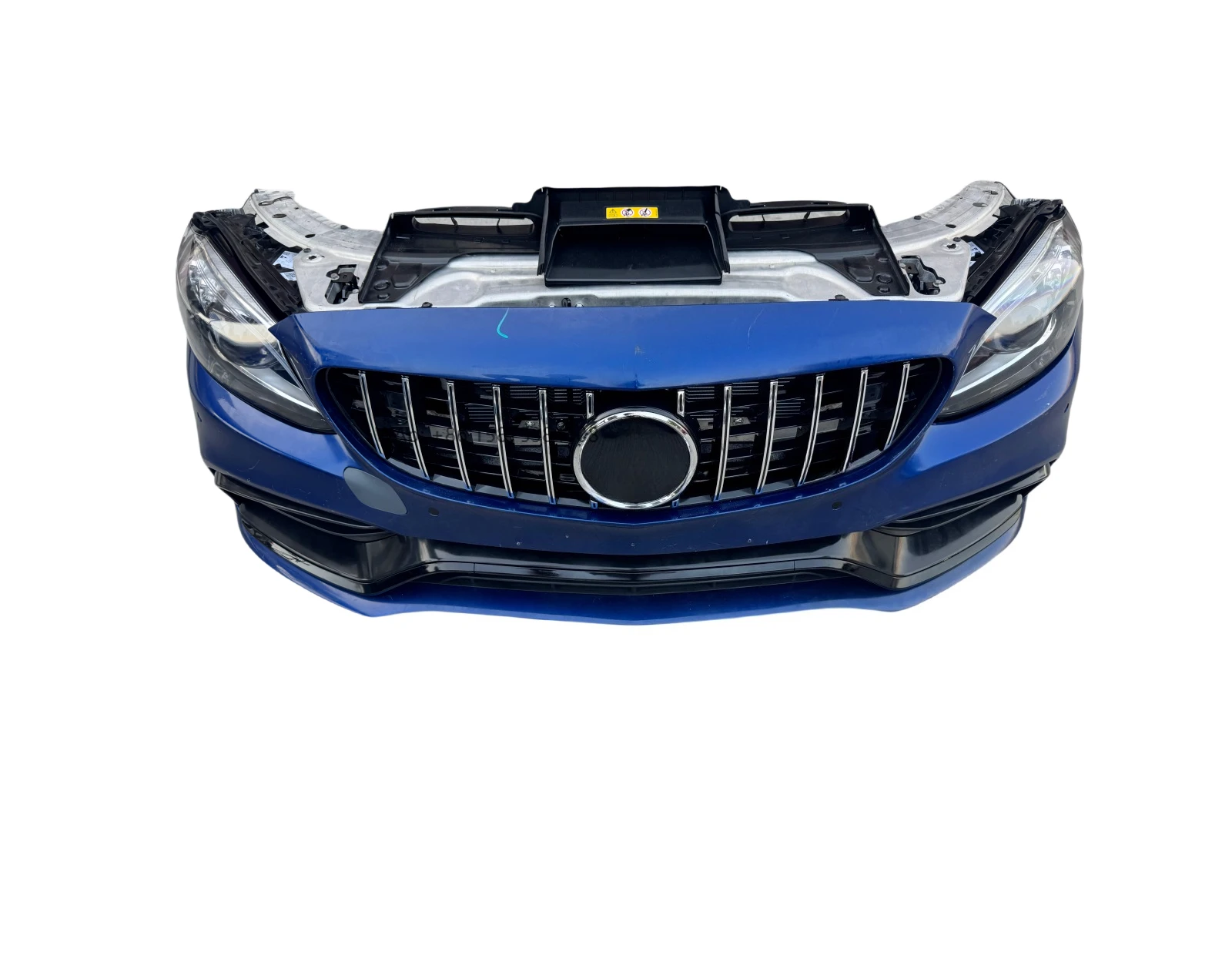 New High Quality C63 Series W205 Coupe  Front Face Assembly Gantry Headlight Radiator Bumper for