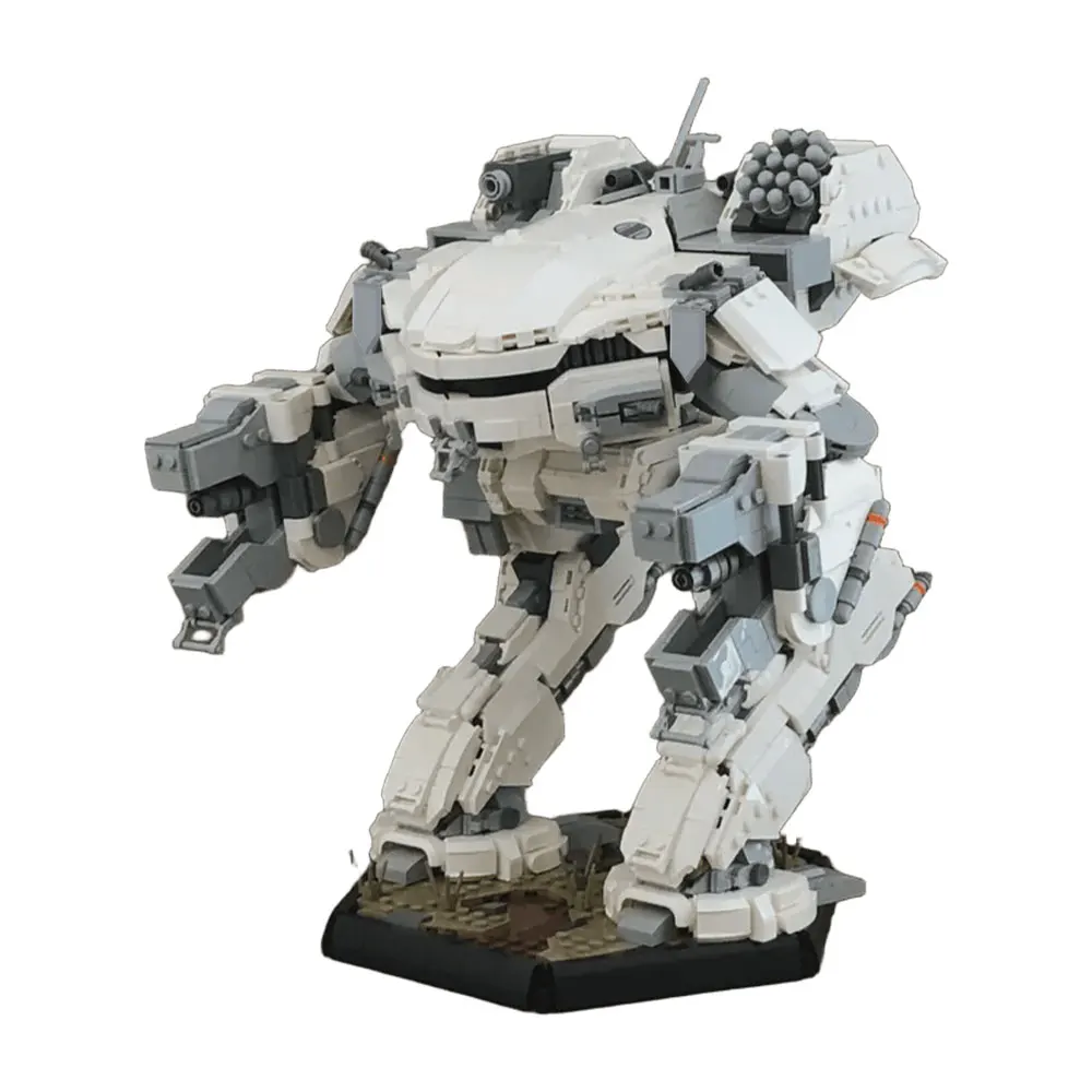 Battletech King Crab Mech Building Blocks Kit Sci-Fi Game 3576PCS Mechwarrior Heavy Robot Desk Decor Toy Adult Gift For Family