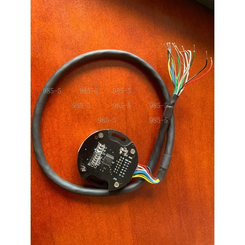 2500 Lines Incremental Magnetic Rotary Encoder ABZ UVW Output Ultra-thin Zero Delay Sensor